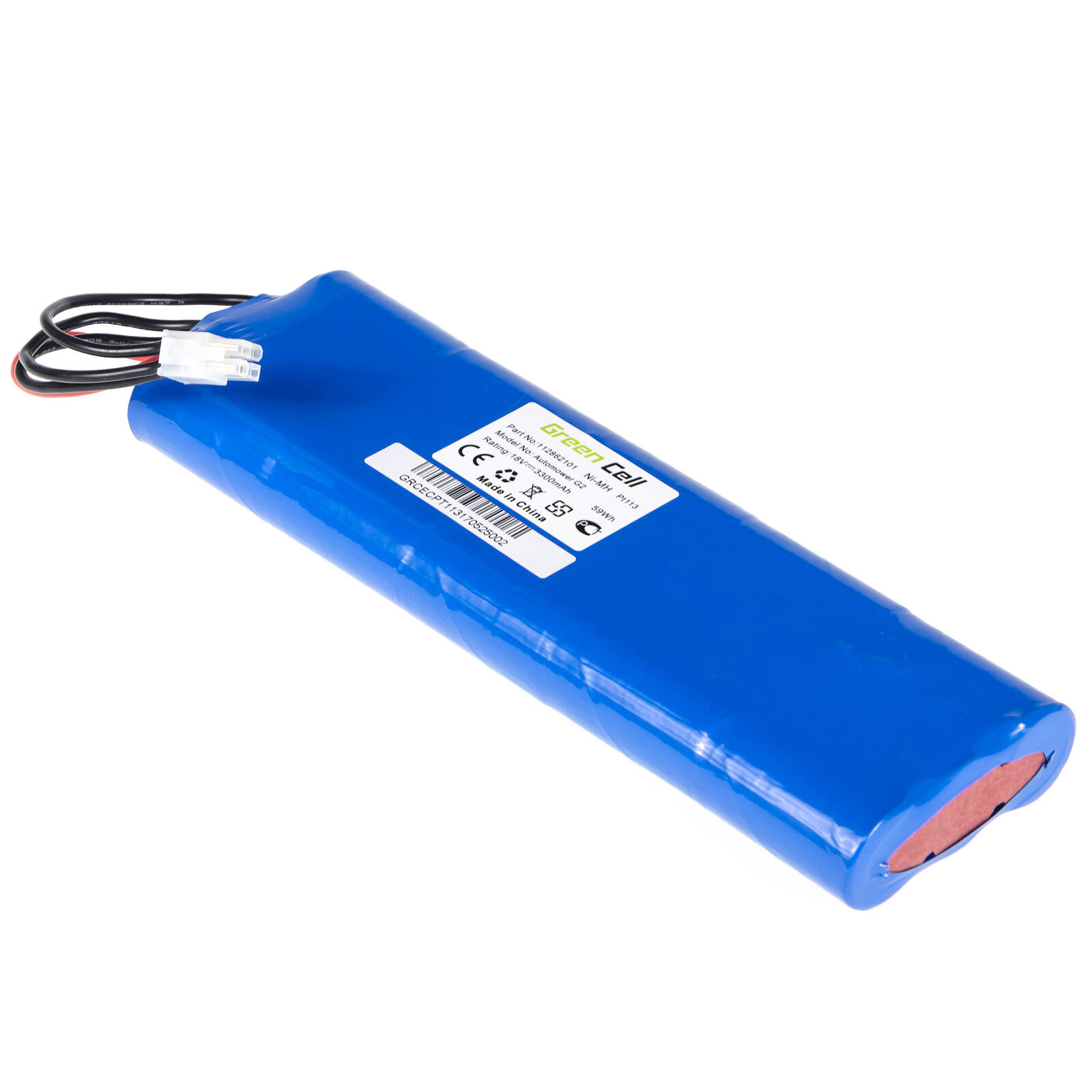Husqvarna 535120902 5351209-02 5351209-02-N01 3Ah 18V kompatibelt batterier