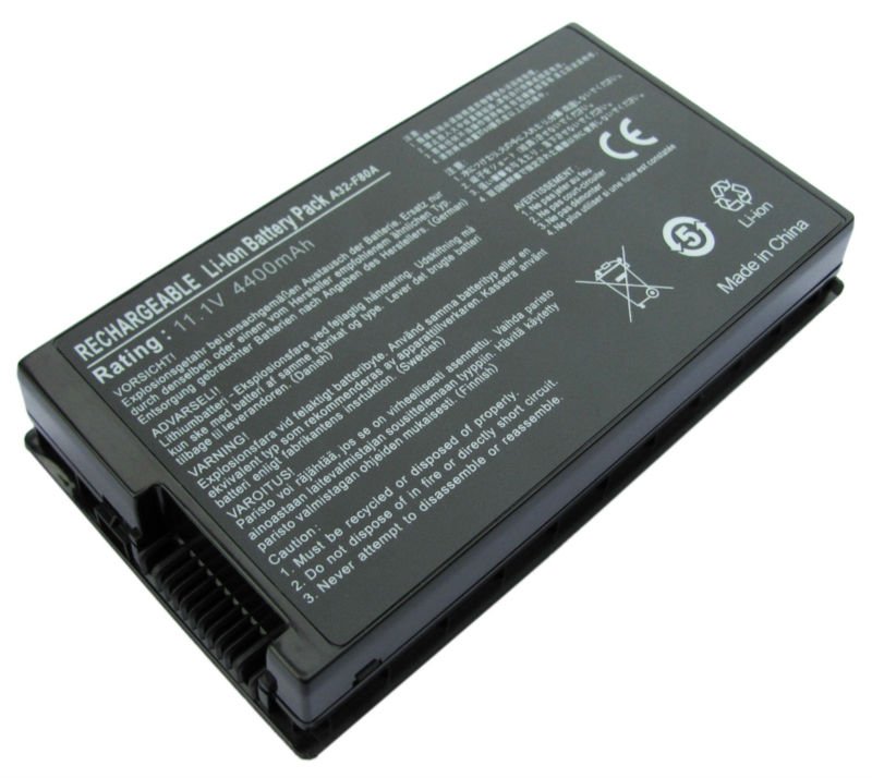 ASUS X61, X61W, X61S, X61GX, X61SL, Pro61SL, Pro61S kompatibelt batterier