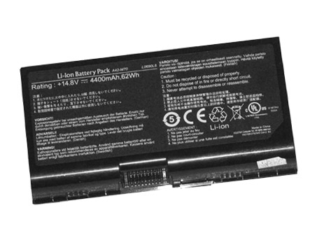Asus Pro72Q Pro73V Pro73VN X72SA X90 G71GX-X2 kompatibelt batterier