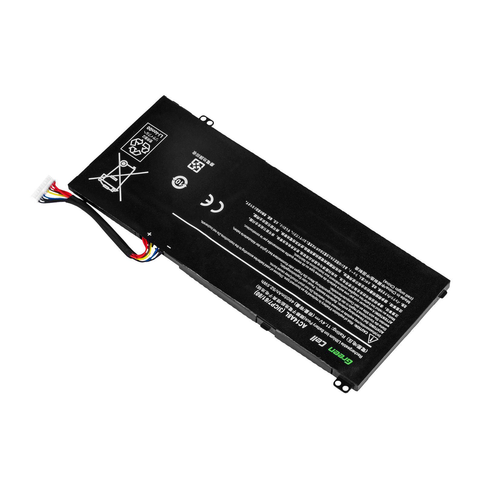 Acer Aspire V15 Nitro VN7-592G-7350 VN7-592G-76W7 VN7-592G-76XN kompatibelt batterier