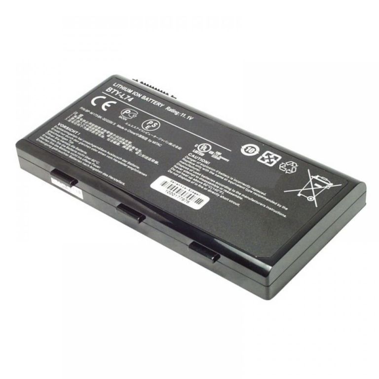 MSI CR700 CR720/MS-1736 CX700 CX705/MS-1737 GE700/MS-1733 BTY-L74 BTY-L75 kompatibelt batterier