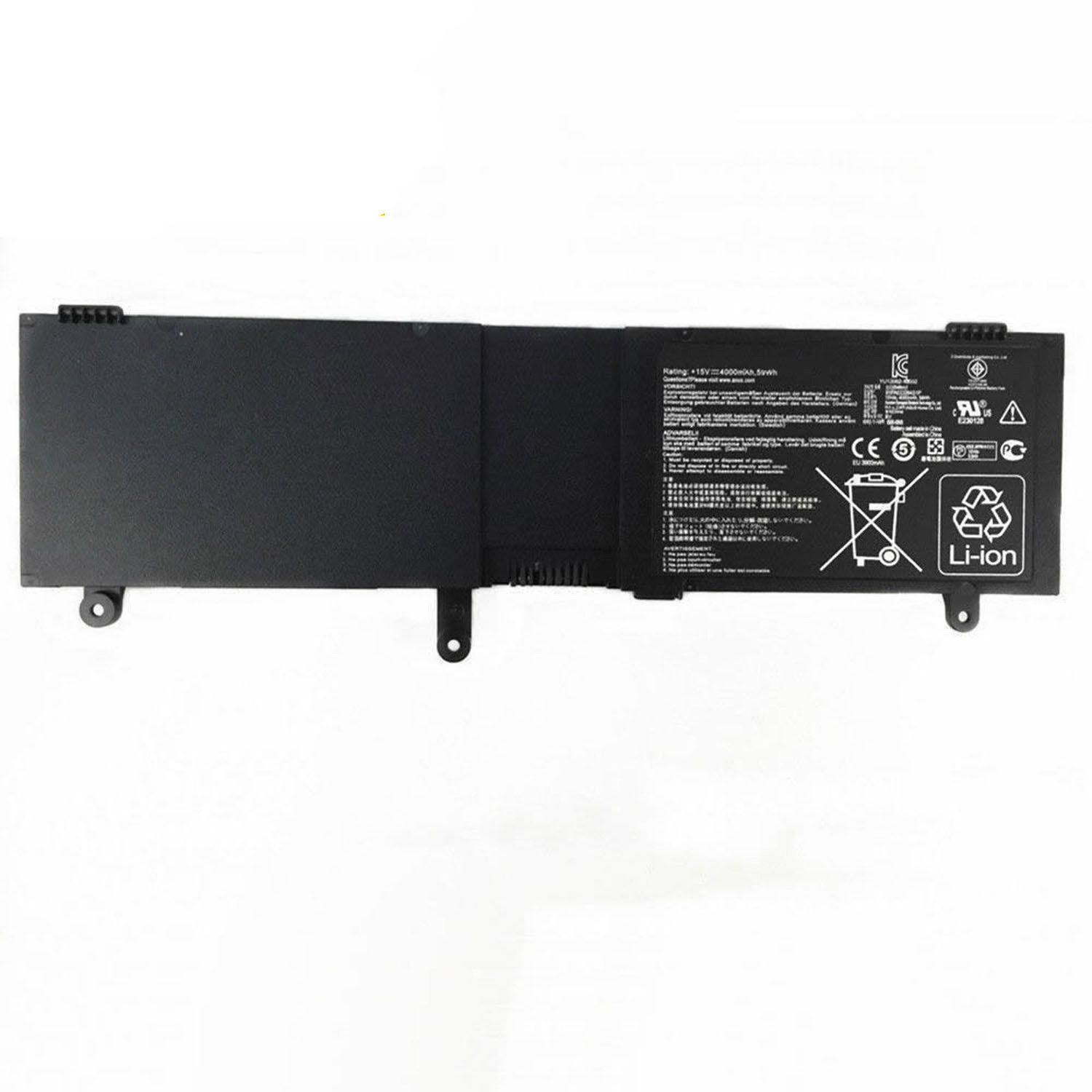 Asus N550JK-CN015H N550JK-CN057H N550JK-CN111H kompatibelt batterier
