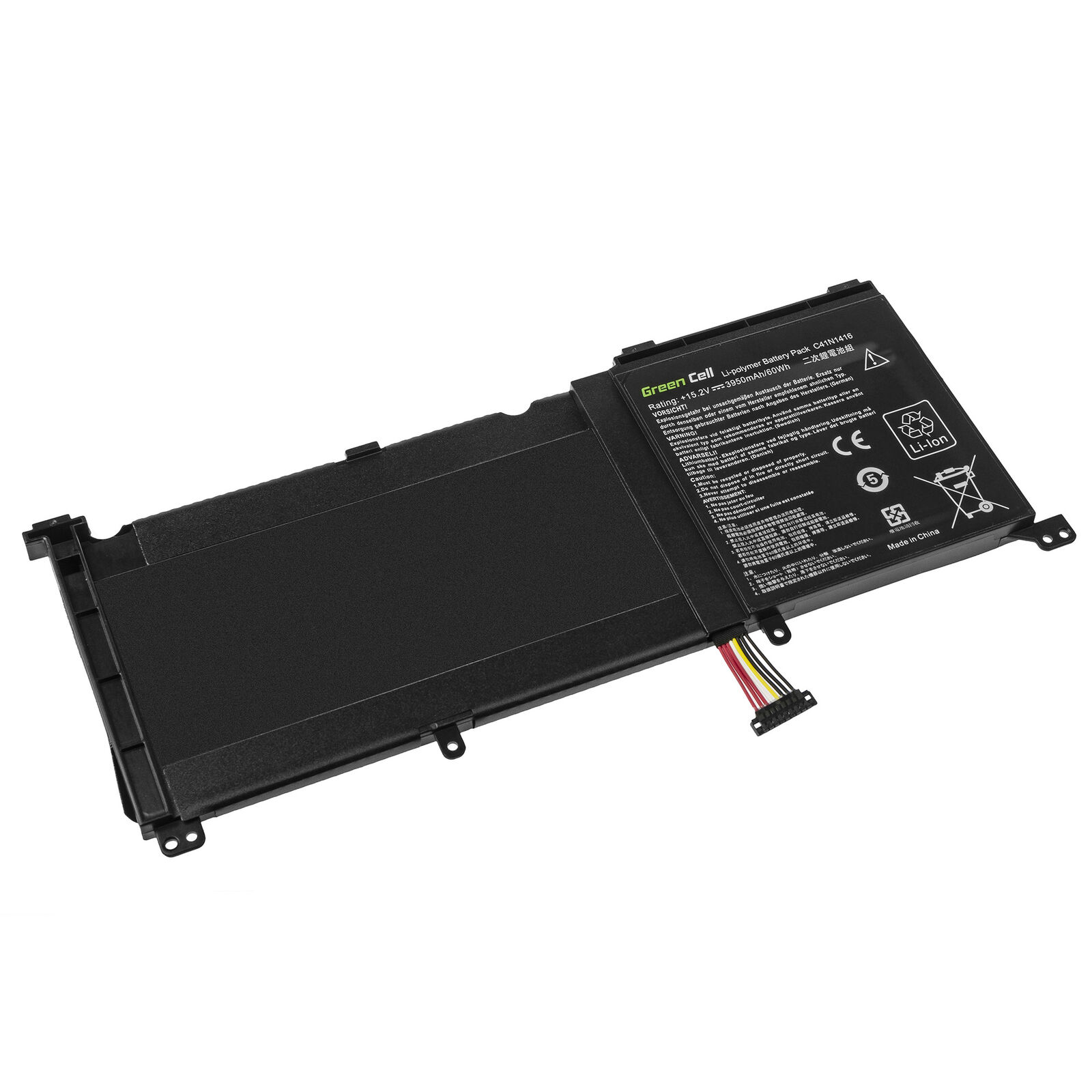 C41N1416 Asus ZenBook Pro G501 G501J G501VW N501L UX501J 3950mAh kompatibelt batterier