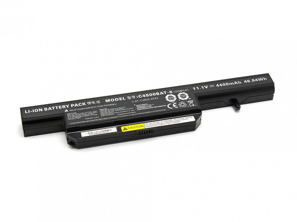 CLEVO E4125Q E4128Q E4120Q-C E4125Q-C kompatibelt batterier