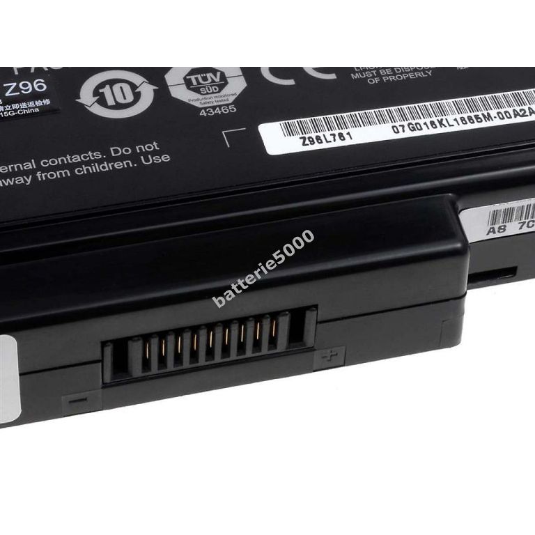 Hasee W W750T W740T W370T Mitac EL80 EL81 NEC Versa P570 M370 P7300 kompatibelt batterier