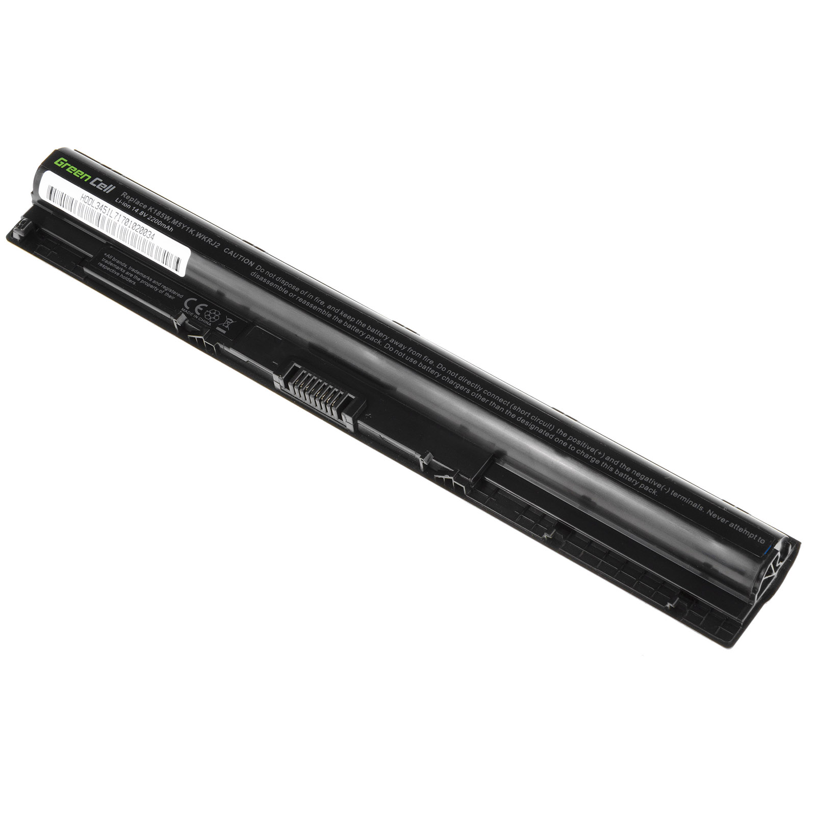 Dell Inspiron 17-5758 17-5755 M5Y1K VN3N0 WKRJ2 kompatibelt batterier