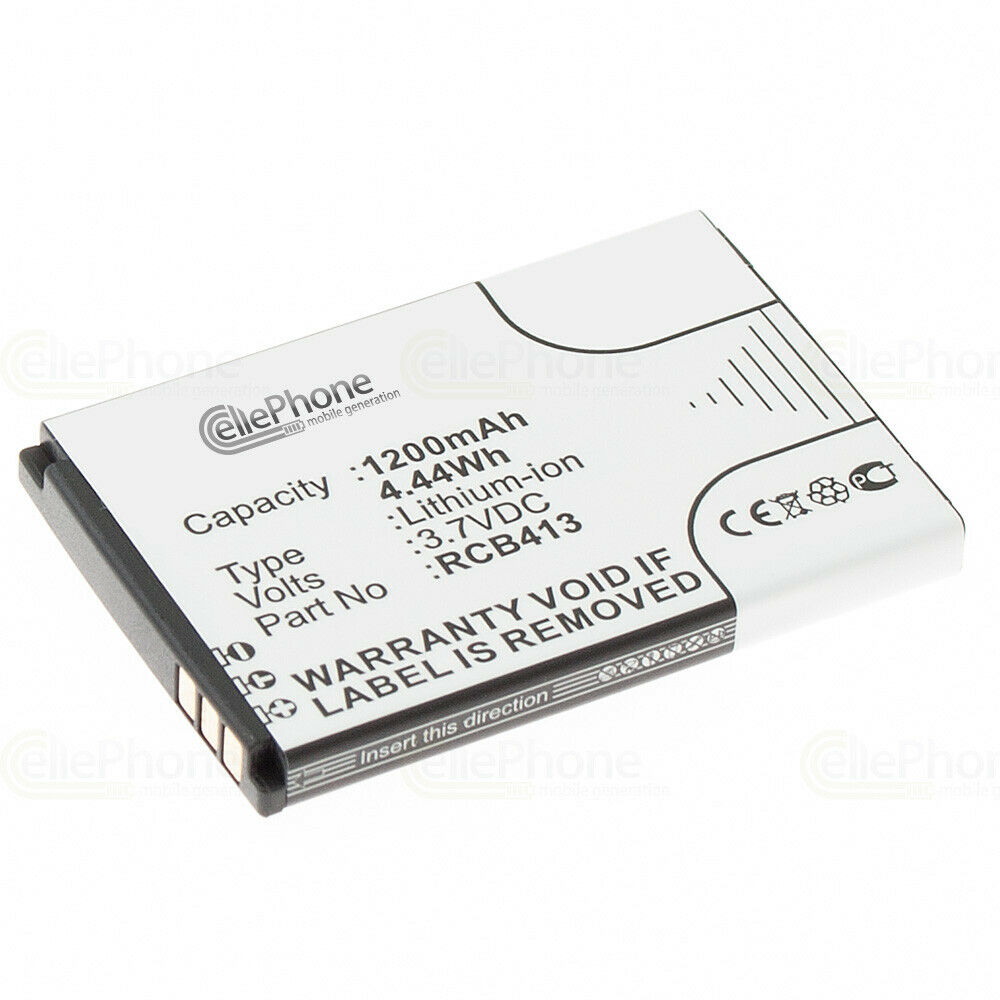 3,7V Li-Ion Doro Primo 413 - RCB413 - 1200mAh kompatibelt batterier