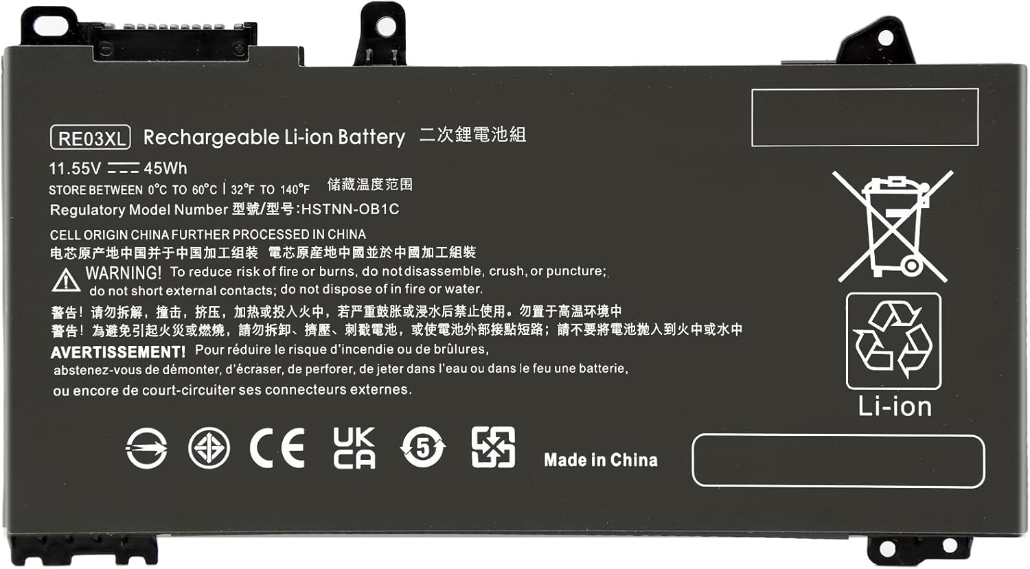 RE03XL L09281-855 HP Envy X360 Convertible 15-BP 15M-BP 15-BQ 15M-BQ 15M-CP 15Z-CP 15-CN kompatibelt batterier RE03XL L09281-855 HP Envy X360 Convertible 15-BP 15M-BP 15-BQ 15M-BQ 15M-CP 15Z-CP 15-CN kompatibelt batterier