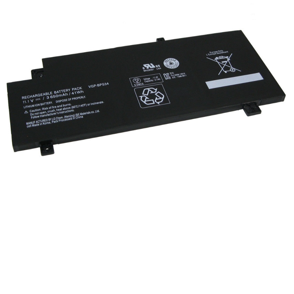 Sony VAIO-CA48 VGP-BPL34 VGP-BPS34 kompatibelt batterier