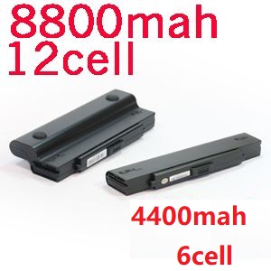 VGP-BPL9 Sony VAIO VGN-AR41E,VGN-AR47G,VGN-AR550E kompatibelt batterier