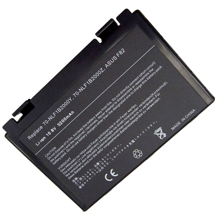 Asus X8D X87 X8A X8B X70AB X70AC X70AD X70AE X70AF X70IC A32-F52 kompatibelt batterier