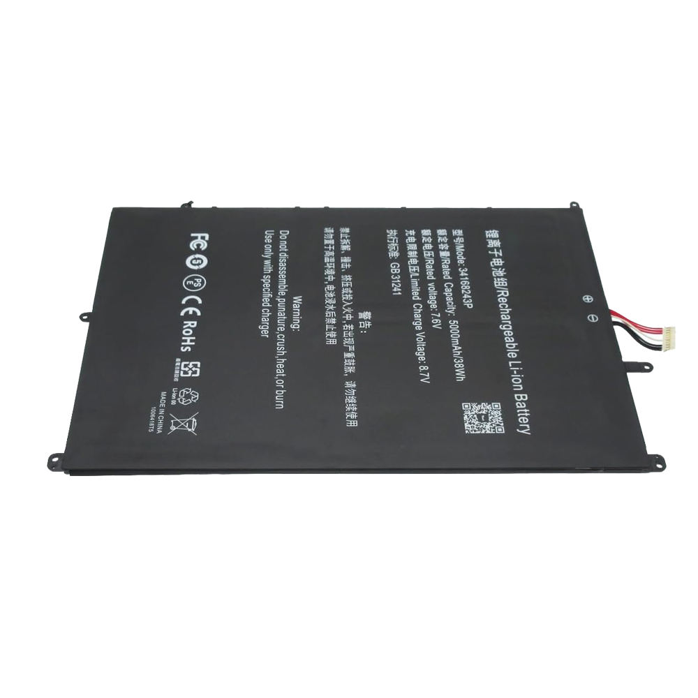 34168243P Chuwi Herobook Pro CWI514 BMAX X15 Y1X4 34168243P 5000mAh 38Wh kompatibelt batterier