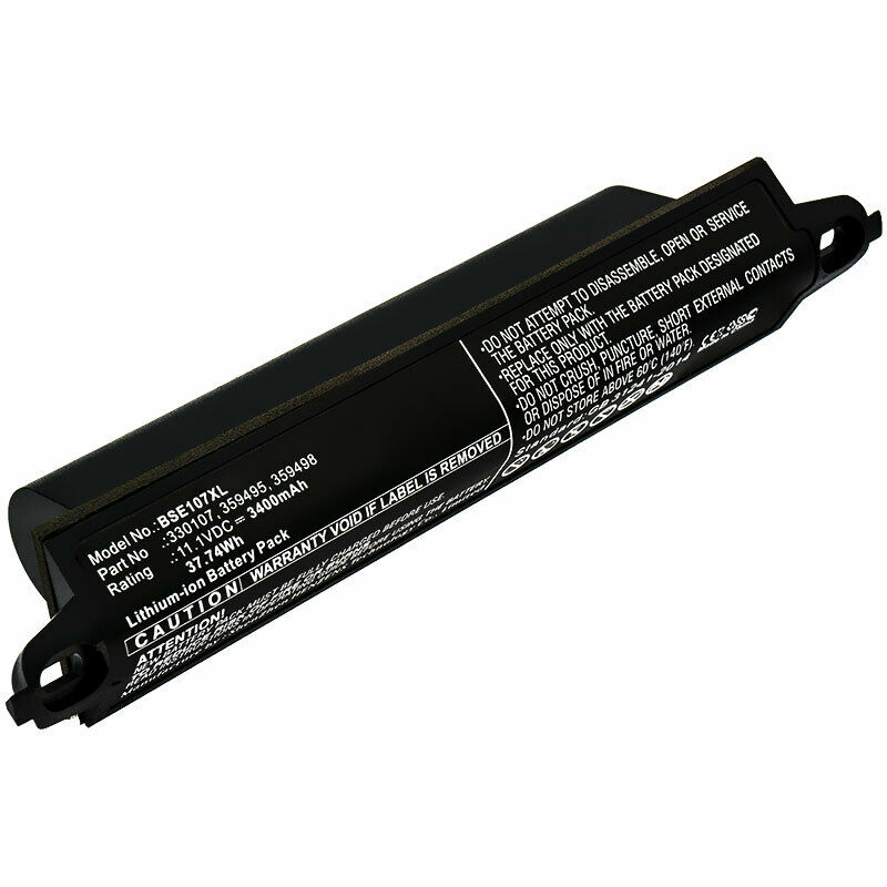 359498 Speaker BoseSoundLink III 330107 330107A 359495 11.1V kompatibelt batterier