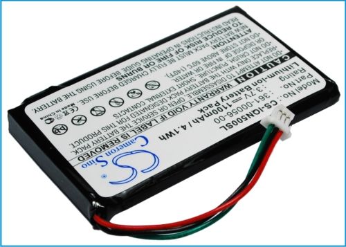Garmin DriveSmart 50 LMT-D -361-00056-50 - 1100mAh kompatibelt batterier - Trykk på bildet for å lukke