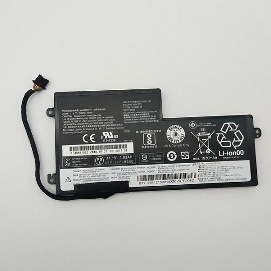 45N1110 45N1111 3icp7/38/65 Lenovo ThinkPad X270 X250 kompatibelt batterier
