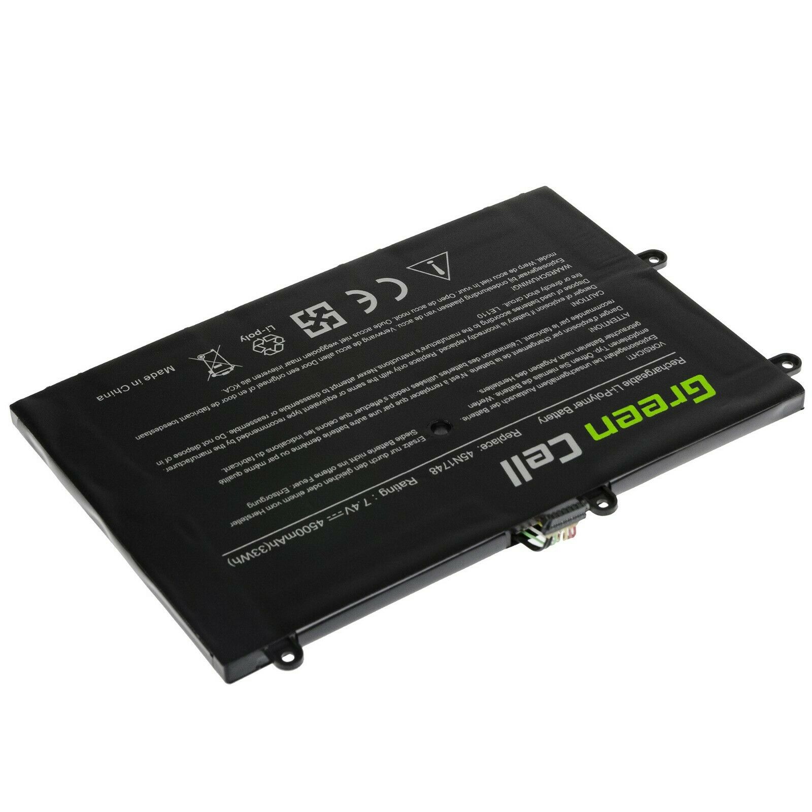 Lenovo 11e (20G9/20GB),Yoga 11e Chromebook Series,45N1748,45N1749 kompatibelt batterier