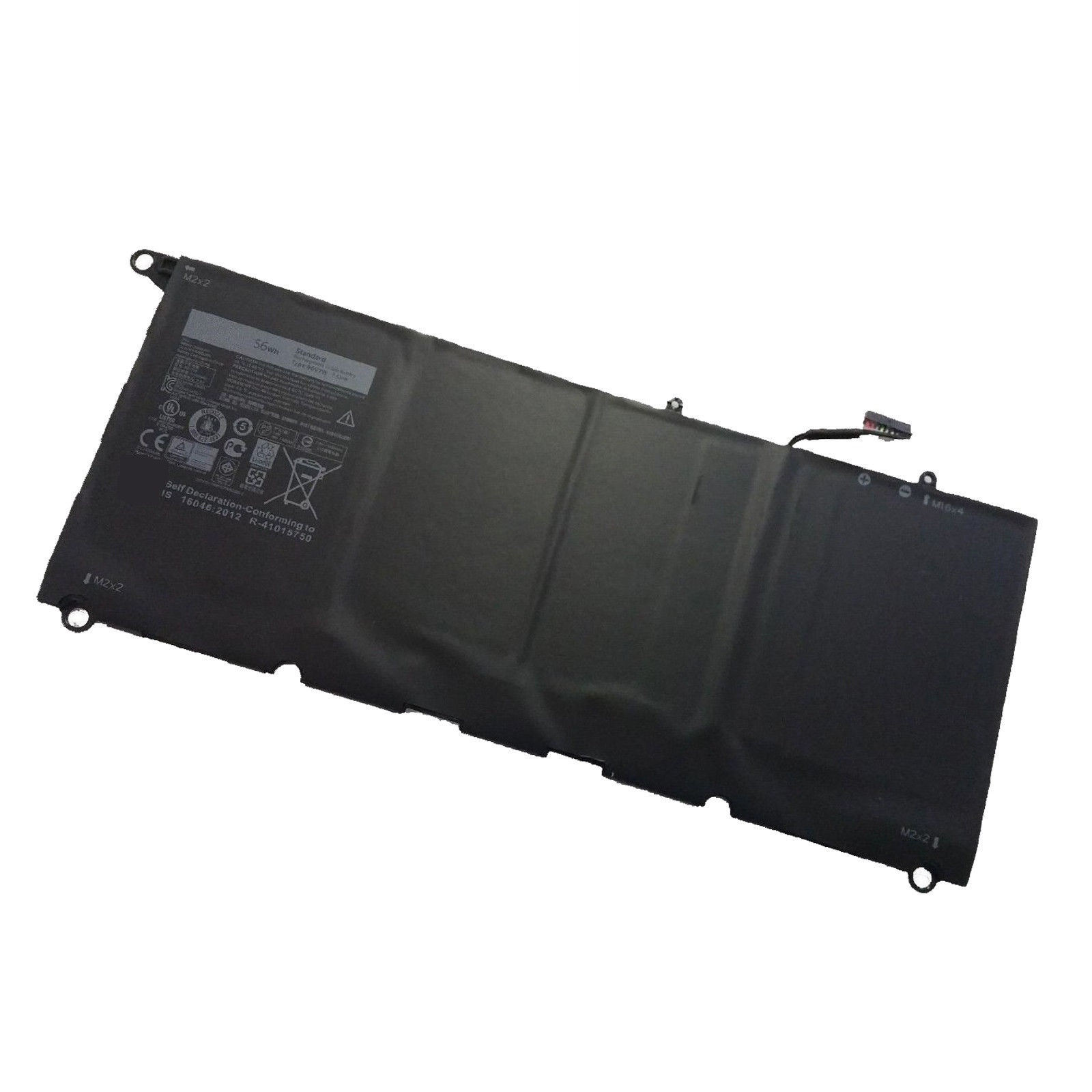 DELL XPS13 XPS 13 9343 9350 1708 JD25G 90V7W RWT1R 0N7T6 5K9CP kompatibelt batterier