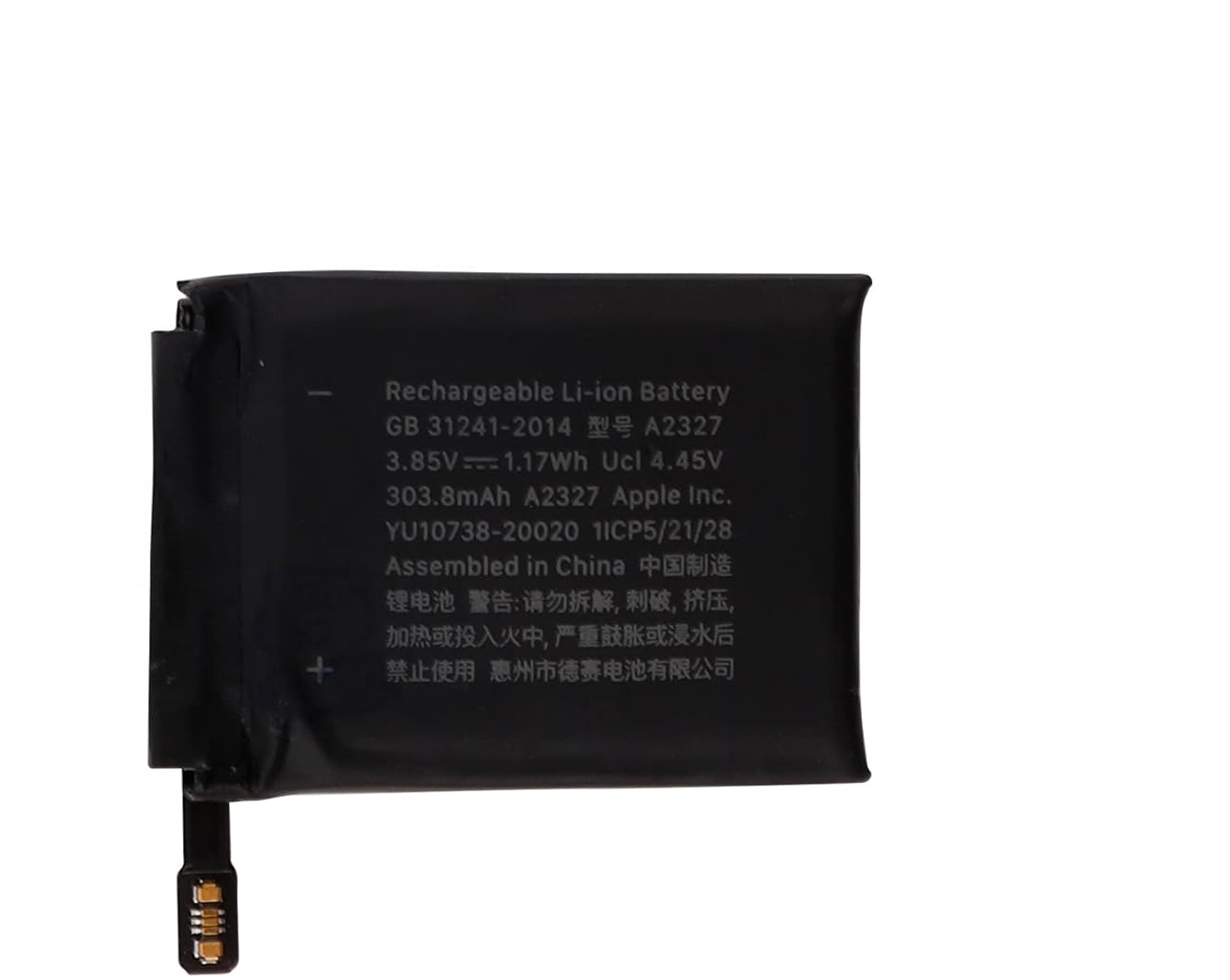 iWatch Series 6 6th 44 mm Model A2292 A2294 A2376 A2327 kompatibelt batterier