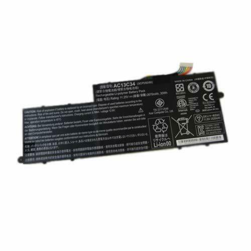 AC13C34 Acer Aspire V5-122P E3-111 Series 3ICP5/60/80 kompatibelt batterier