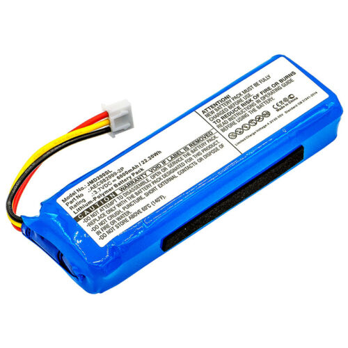 3,7V Li-Polymer JBL Charge AEC982999-2P - 6000mAh kompatibelt batterier