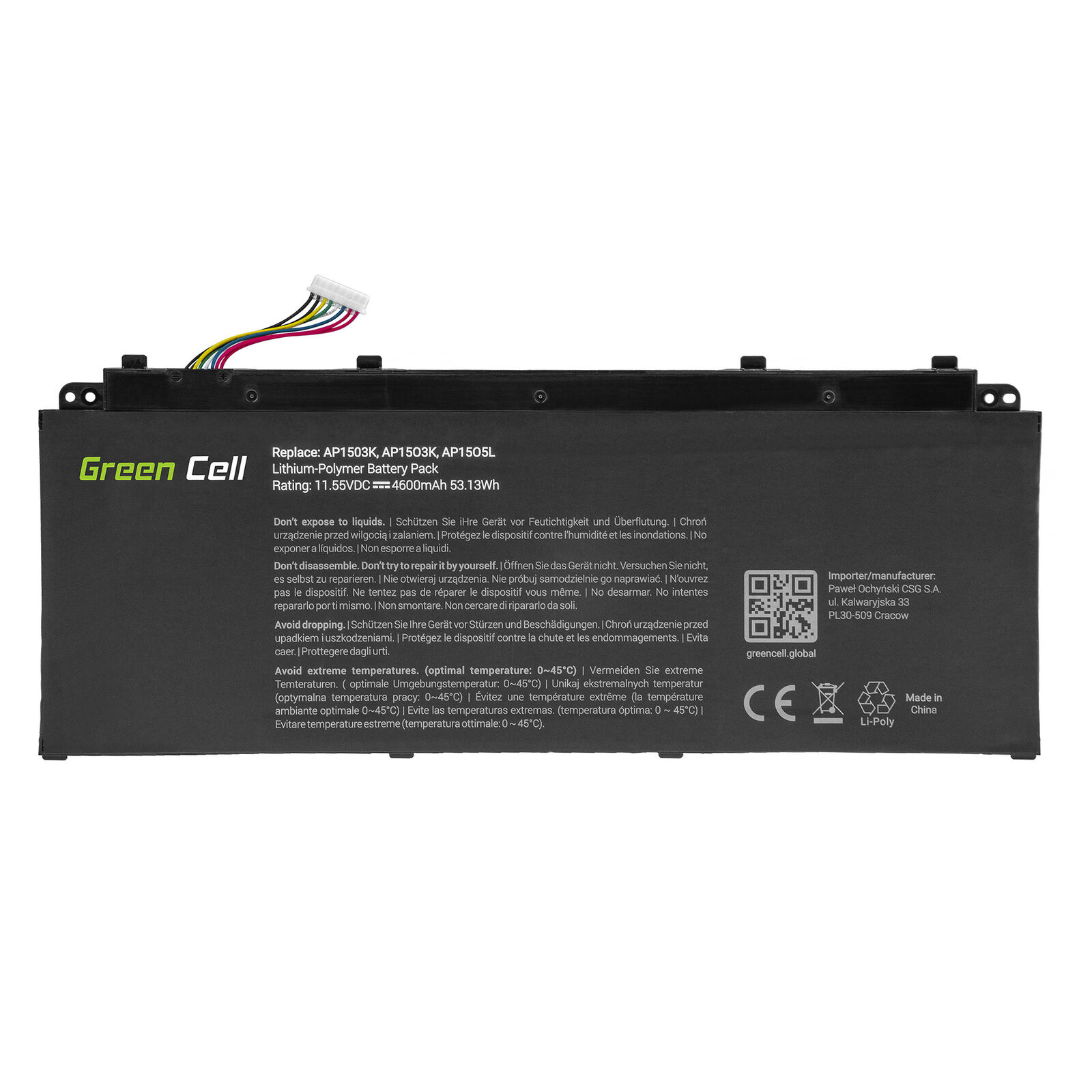 Acer Aspire S 13 S5-371 S5-371T Swift 1 SF114-32 Swift 5 SF514-51 kompatibelt batterier - Trykk på bildet for å lukke