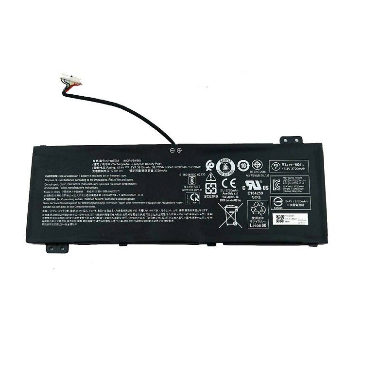 Acer Nitro 5 AN515-43 AN515-53 AN515-54 AN517-51 4ICP4/69/90 kompatibelt batterier
