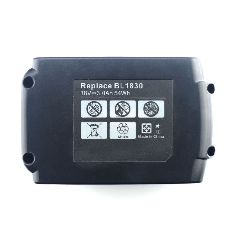 Makita BL1815 BL1830 194205-3 LXT400 BHP452 BHP453 BHP454 18V kompatibel Batteri
