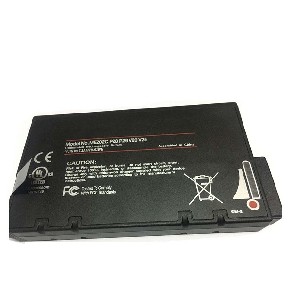 BP-LP2900/33-01PI Getac S400 DR202S RS2020 LI202S V200 kompatibelt batterier - Trykk på bildet for å lukke