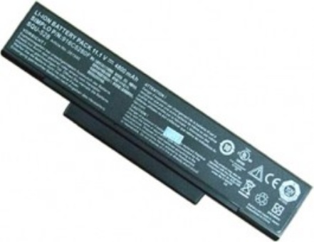 MSI MS1721 MS1722 MS1727 CX413 EX400 EX460 EX600 EX610 M655 kompatibelt batterier