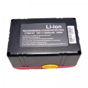 Snap on CTL4918 Xenon Flashlight CDR4850A 18V Cordless Drill kompatibelt batterier