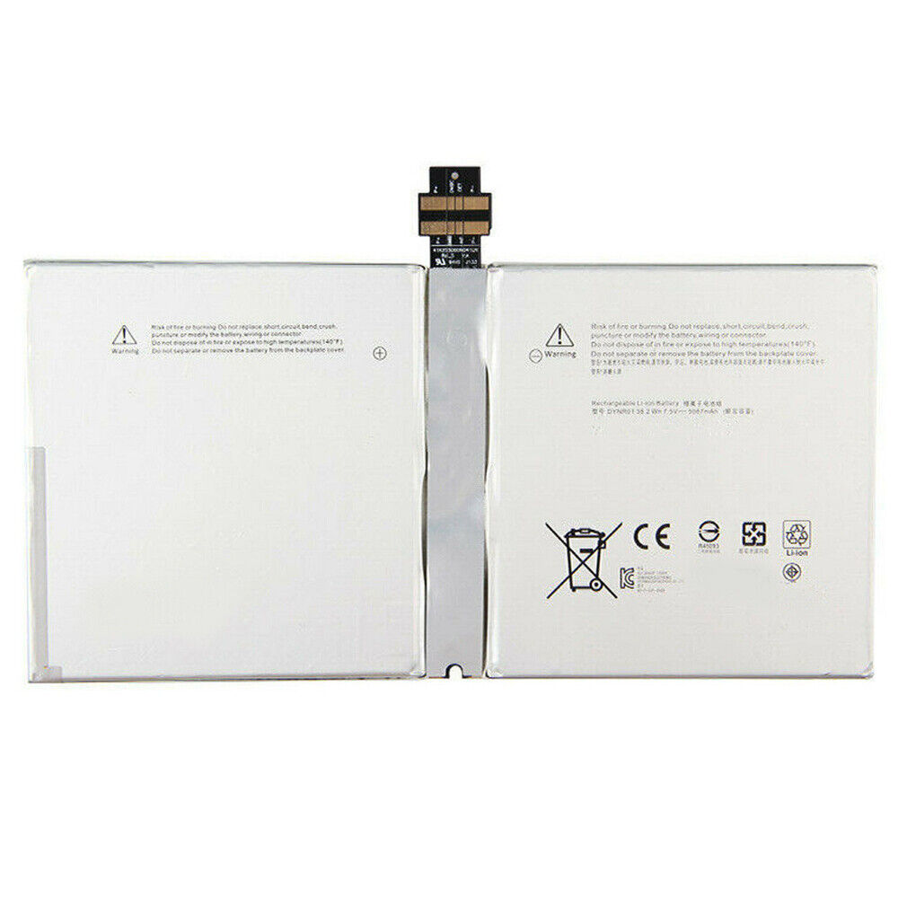 38.2Wh DYNR01 Microsoft Surface Pro 4 1724 12.3" Tablet G3HTA027H kompatibelt batterier