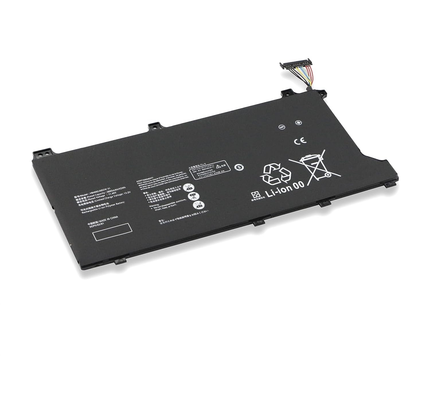 11.46V HB4692J5ECW-31 Huawei MateBookD 15-53010TUY MagicBook VLT-W50 HB4692J5ECW-31B HB4692J5ECW-31C kompatibelt batterier