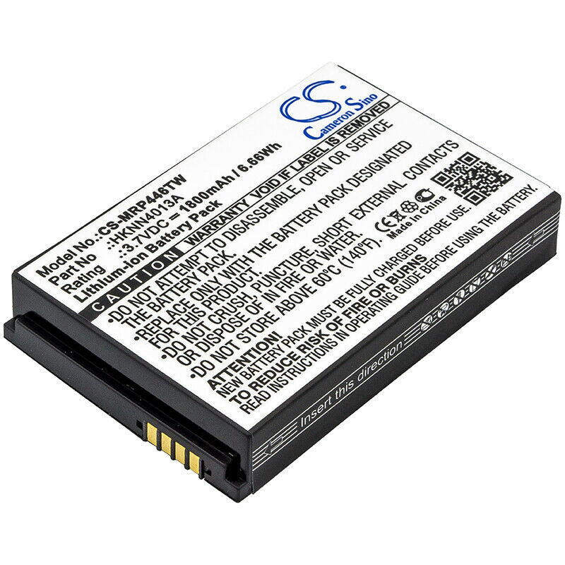 Motorola SL7550, SL4000, SL4010, Q9c, Q9e, XPR7550 - 1800mAh kompatibelt batterier
