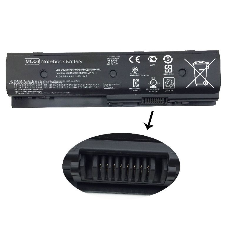 HP Pavillion DV6-7000 DV4-5000 MO06 671731-001 kompatibelt batterier