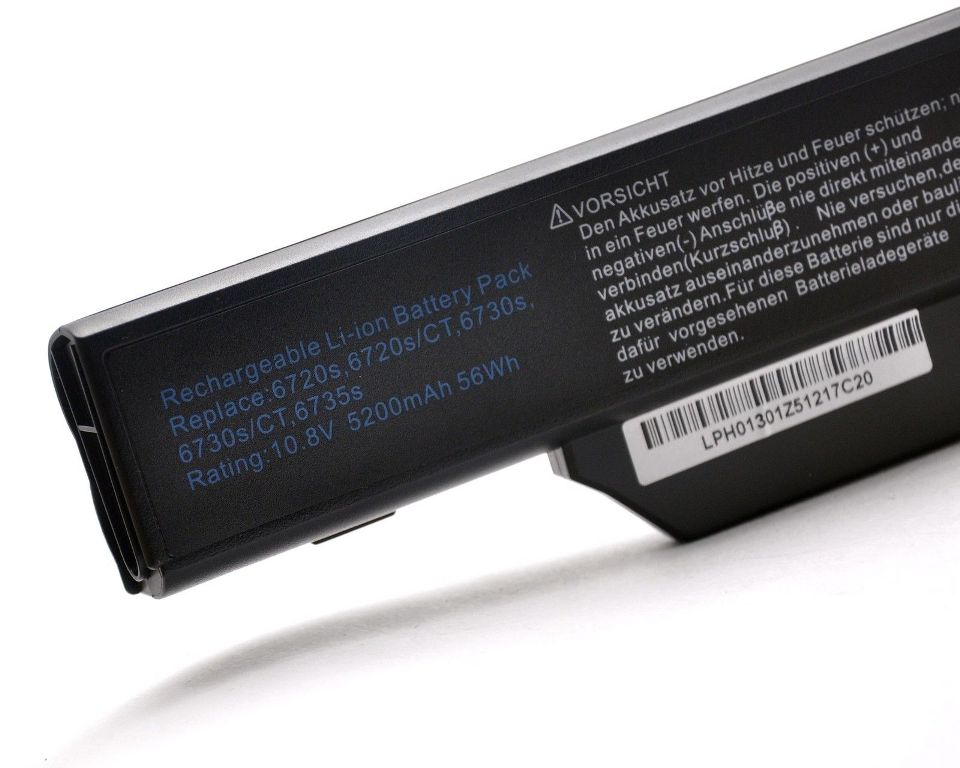 HP COMPAQ 610 615 6730s 6735s 6820s HSTNN-LB51 kompatibelt batterier