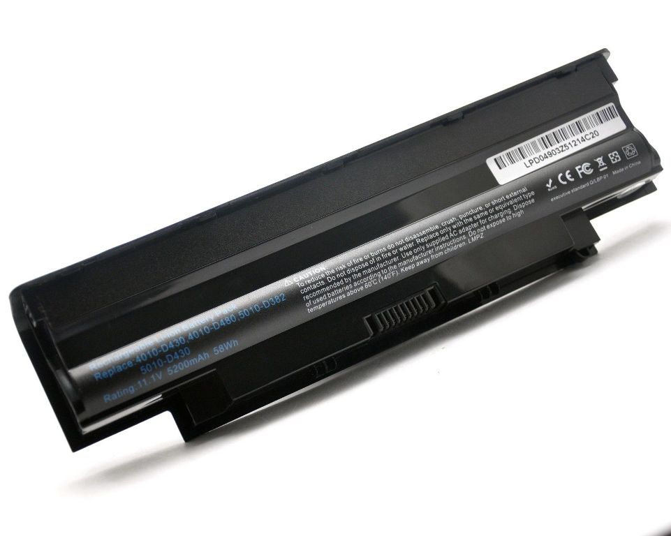 DELL Inspiron N3010 N5010 N7010 M501R M5030 long life J1KND 48Wh 6Cell kompatibelt batterier