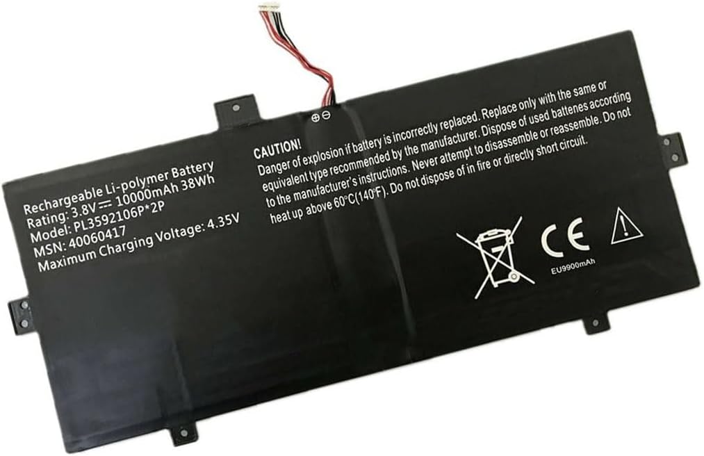 MLP3592106P-2P MLP3592106P Akoya E2228T E2215T E2217T E2221T E2227T 40066499 40060417 4000 63680 kompatibelt batterier