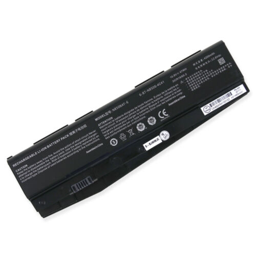 N850BAT-6 Clevo Gigabyte Sabre 15 17 Nexoc G739 Sager NP Schenker XMG kompatibelt batterier