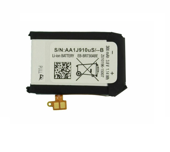 SAMSUNG EB-BR730ABE FOR GEAR SPORT SM-R600 GEAR S2 SM-R730A/R735A 300mAh kompatibelt batterier - Trykk på bildet for å lukke
