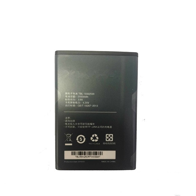 TBL-55A2550 TP-Link M7350 Ver 1.0-4.0,TL-TR961,M7350 3.8V 2550mah kompatibelt batterier - Trykk på bildet for å lukke