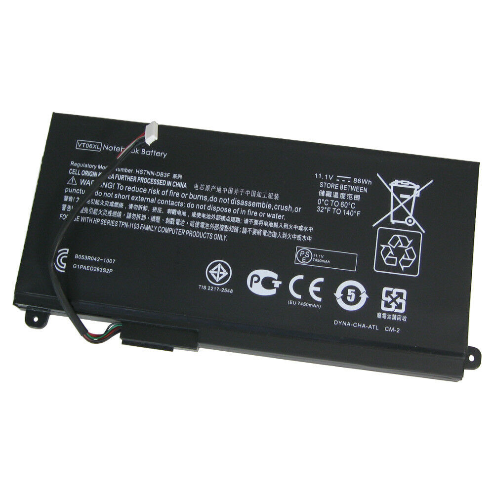 HP 11.1V HP Envy 657240-271 HSTNN-DB3F kompatibelt batterier